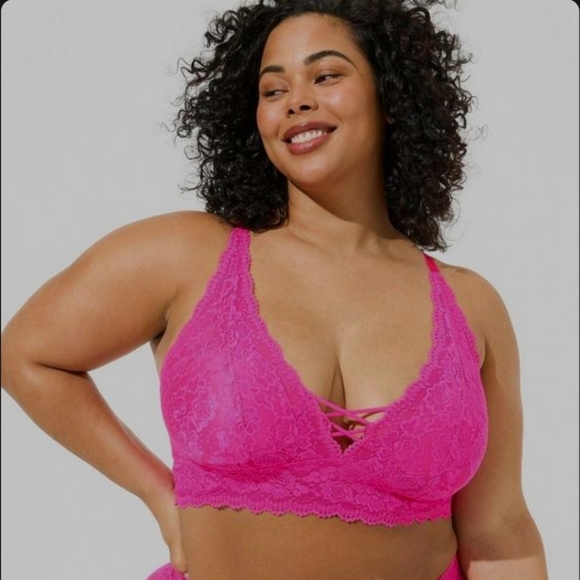 torrid Other - Torrid Pink Bralette 6XL